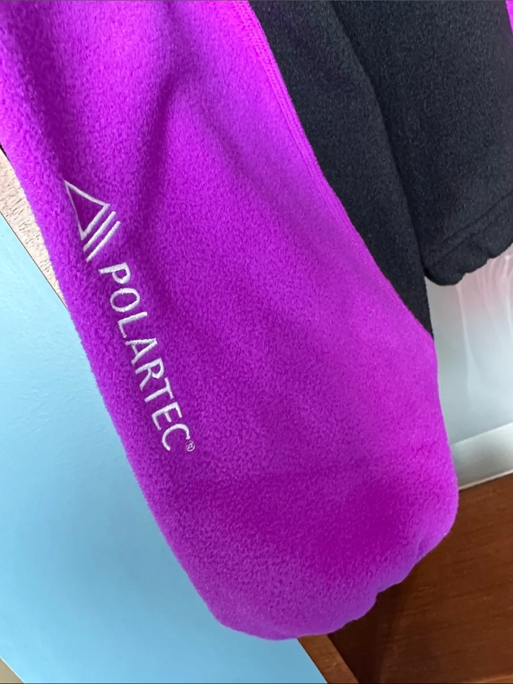 Nike ACG Purple and Black Crewneck Fleece Pullover